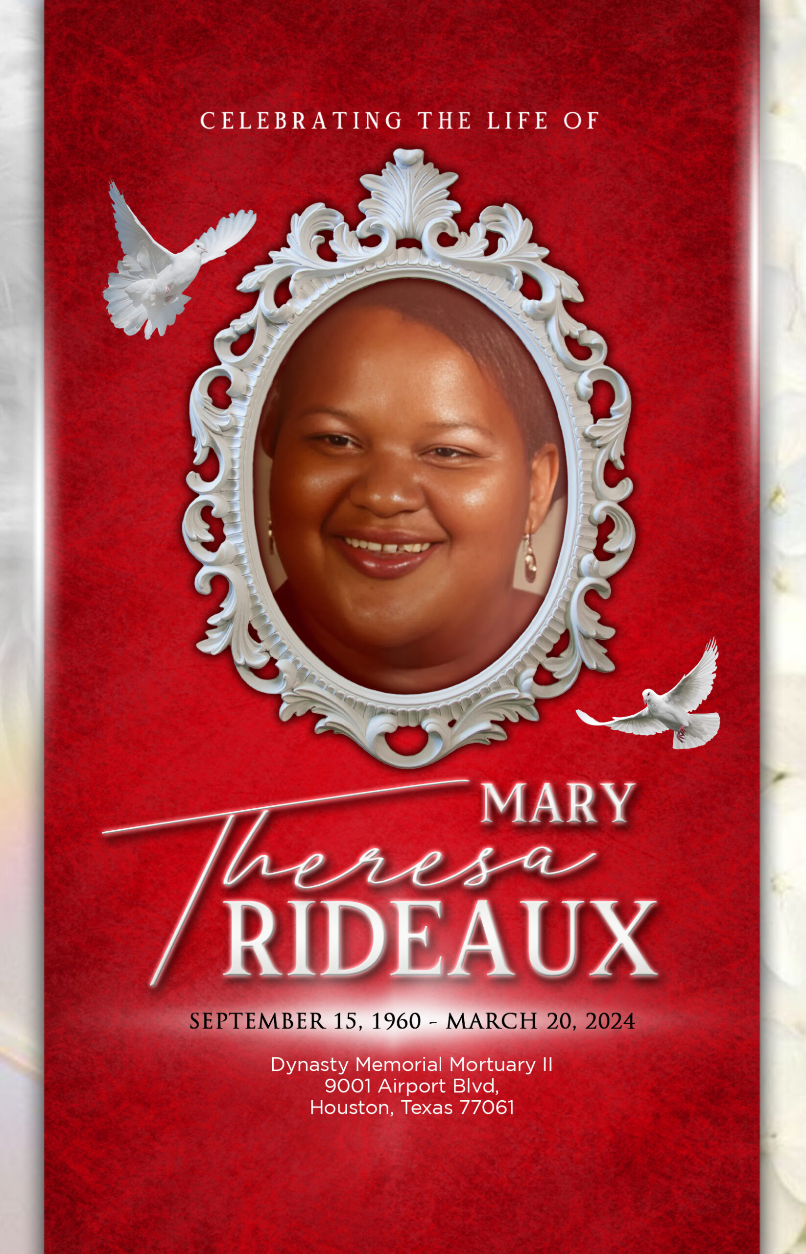 Mary Theresa Rideaux 1960-2024
