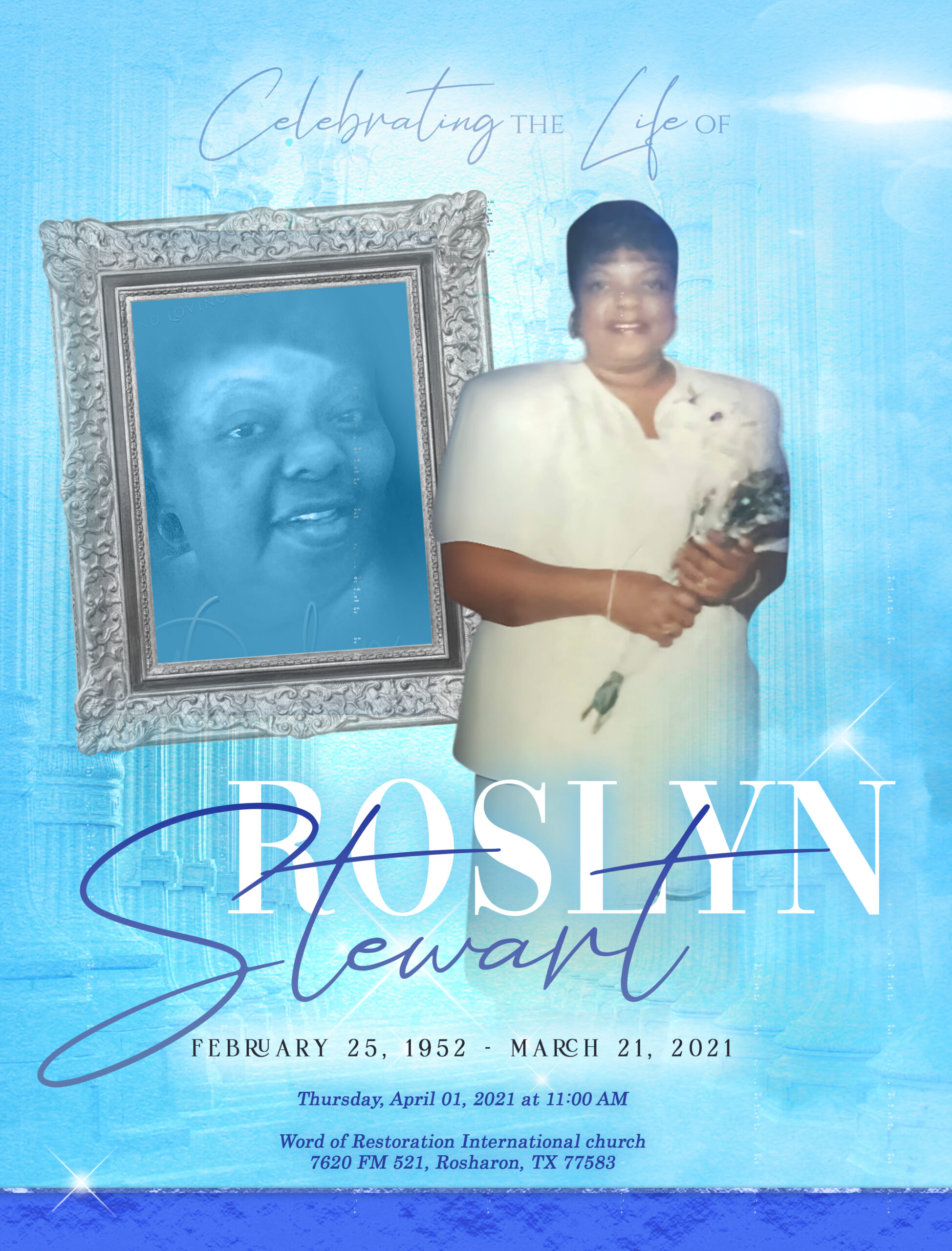 Roslyn Stewart 1952-2021
