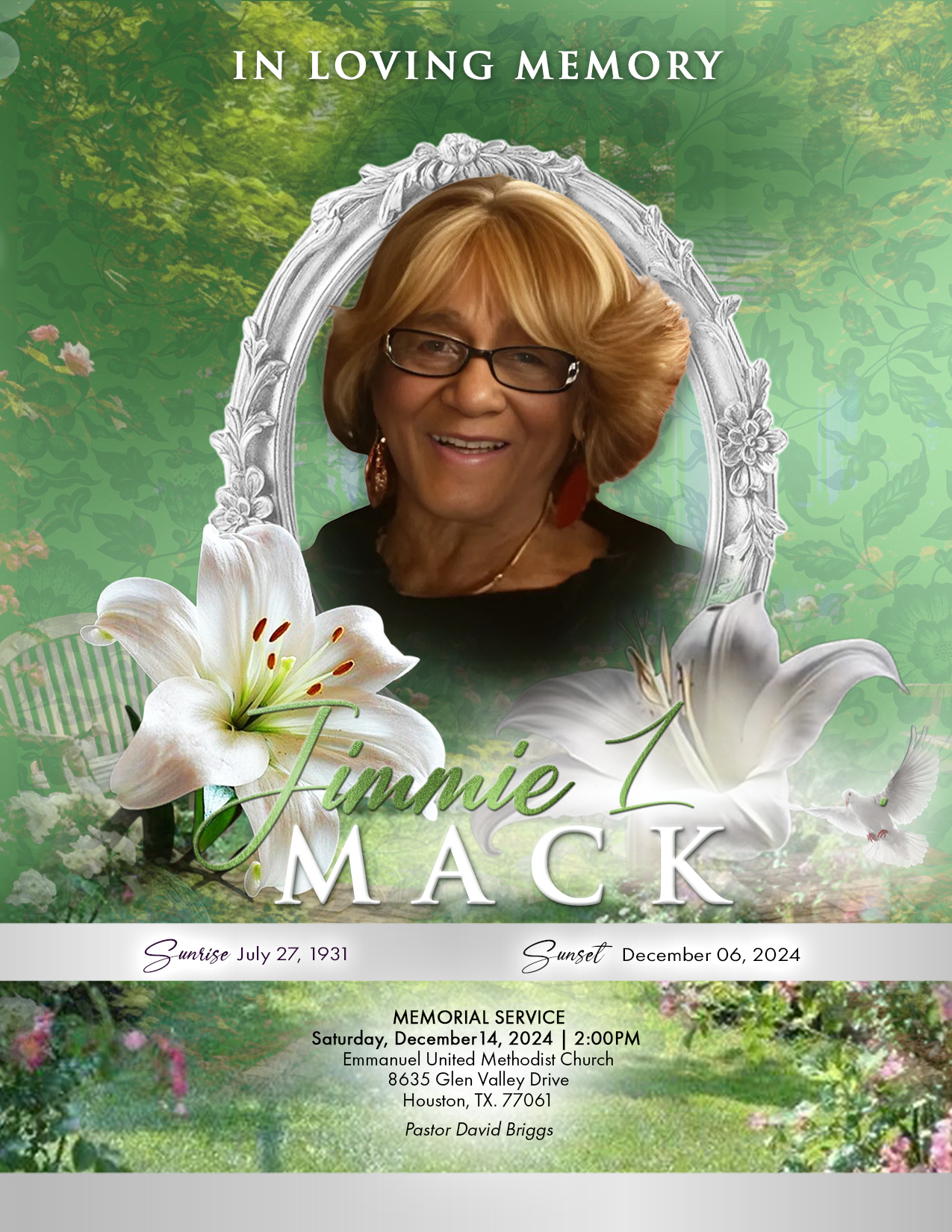 Jimmie L. Mack 1931 – 2024