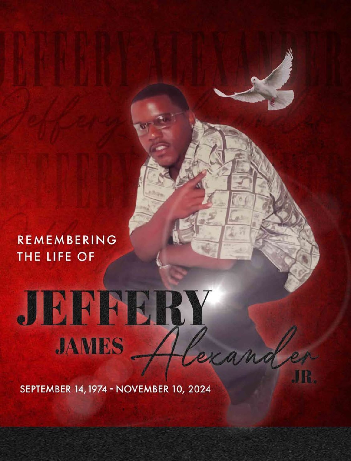 Jeffery J. Alexander Jr. 1974 – 2024