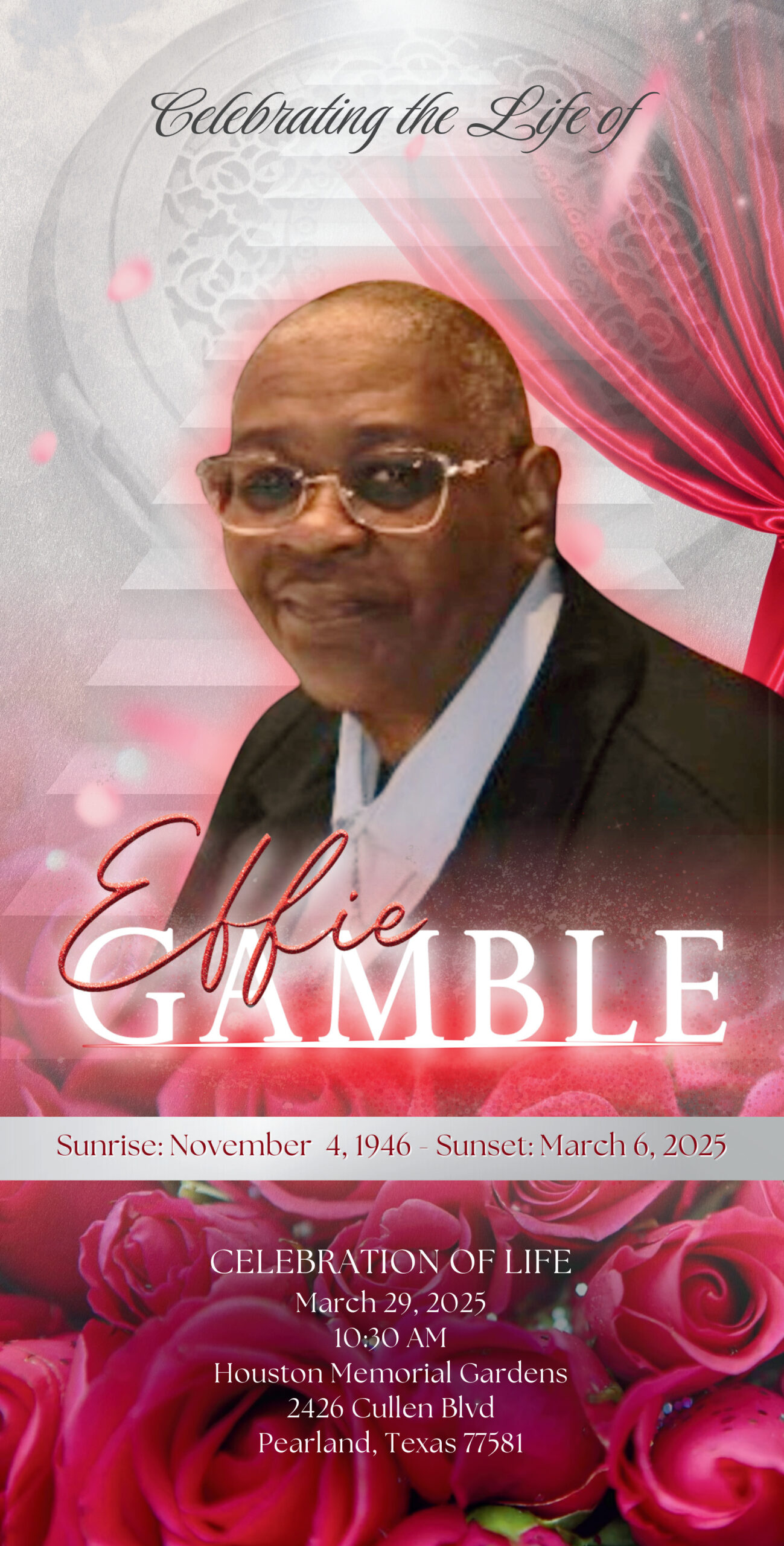 Effie Gamble 1946 -2025